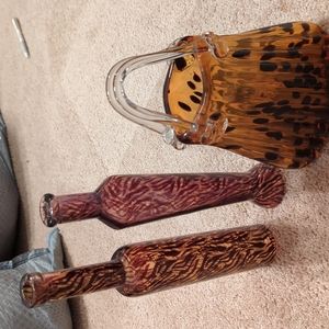 Decorative glass decor